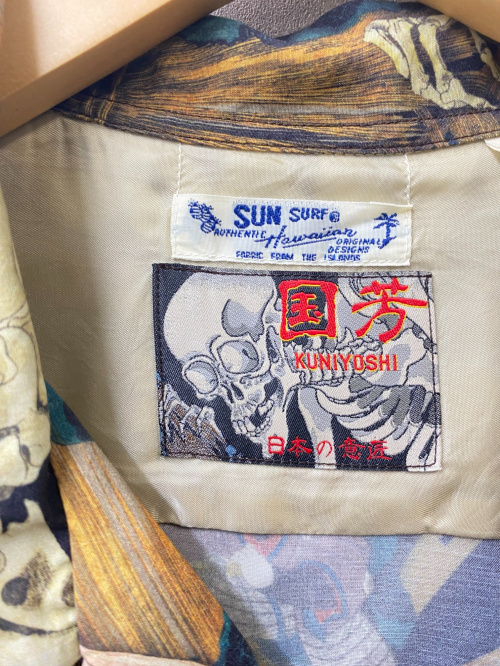 スペシャルエディションアイテム【SUNSURF/サンサーフ】より歌川国芳「相馬の古内裏」RAYON HAWAIIAN  SHIRTを買取入荷しました。[2022.08.09発行]｜トレファクスタイル瑞江店｜洋服・古着の買取と販売の専門店｜トレジャーファクトリー（トレファク）のファッションリユース