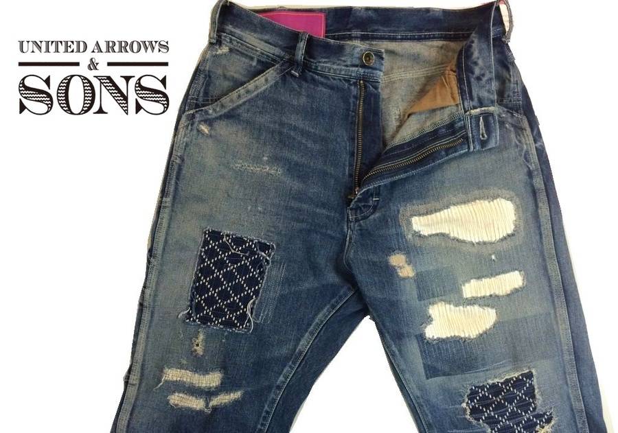 UNITED ARROWS & SONS 刺し子デニム(SASHIKO DENIM)入荷！【トレファク