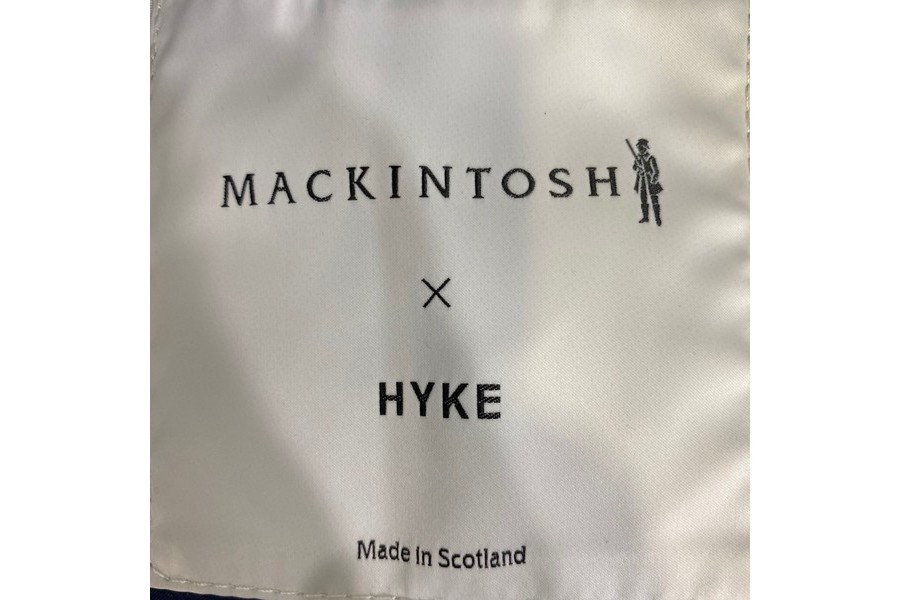 MACKINTOSH×HYKE / マッキントッシュ×ハイク】ゴム引きデニム