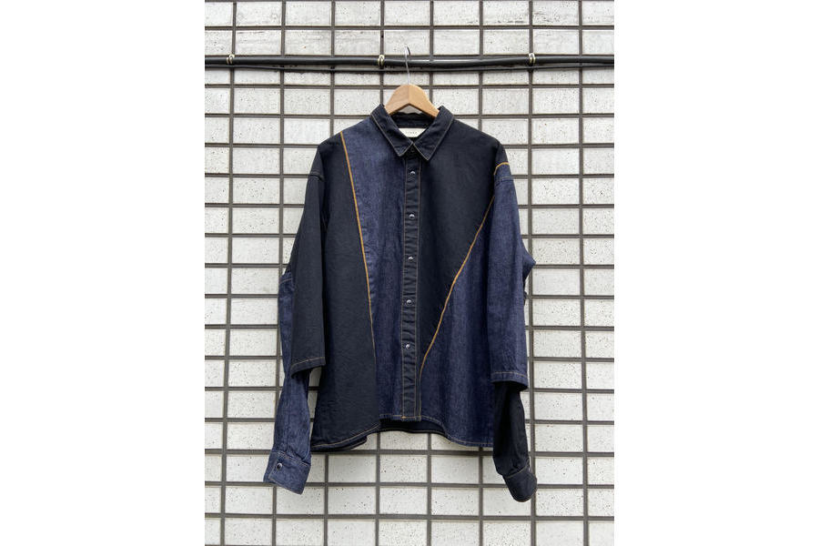 JieDa/ジエダ】よりSWITCHING DENIM SHIRT が入荷致しました！[2021.01.17発行]｜トレファクスタイル高円寺店｜洋服・古着の買取と販売の専門店｜トレジャーファクトリー（トレファク）のファッションリユース