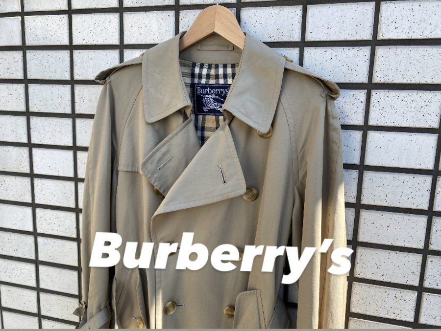 月間買取強化ブランド【Burberrys/バーバリーズ】よりトレンチコートを