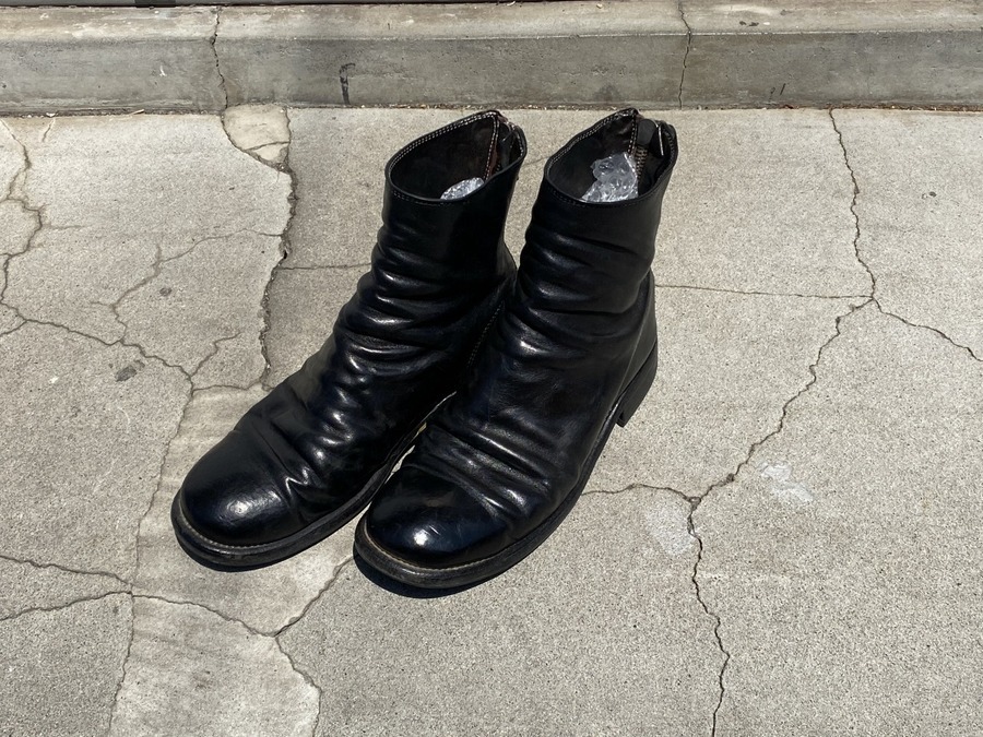 アルチザンブランド【GUIDI/グイディ】よりバックジップブーツを買取