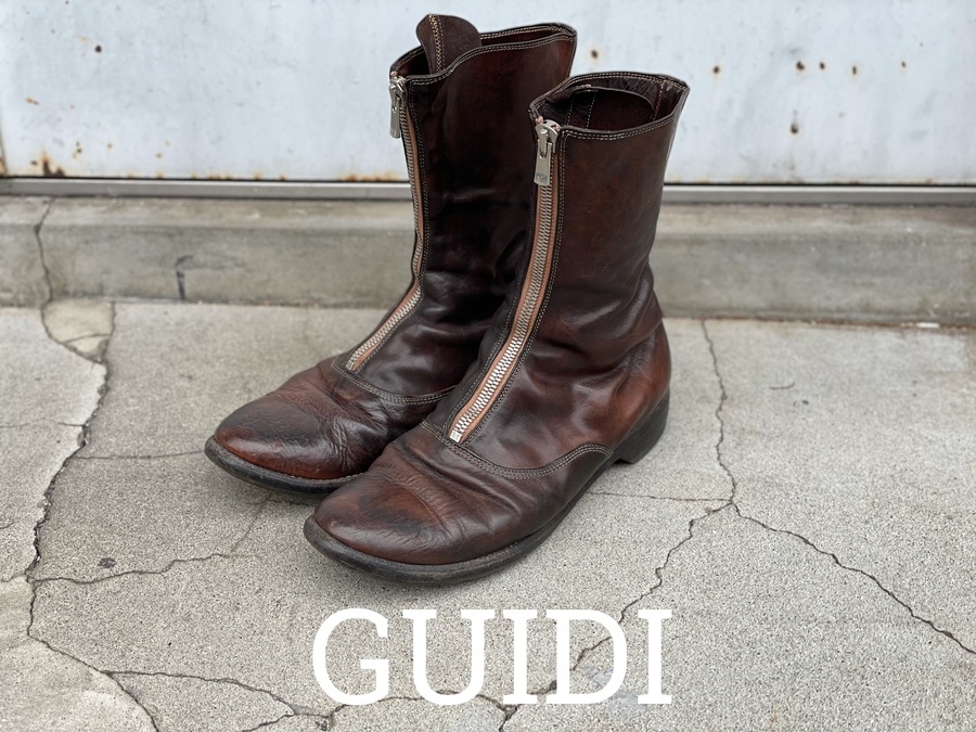 アルチザンブランド【GUIDI/グイディ】よりセンタージップブーツ を買取入荷致しました[2021.05.22発行]｜トレファクスタイル高円寺店｜洋服・古着の買取と販売の専門店｜トレジャーファクトリー（トレファク）のファッションリユース