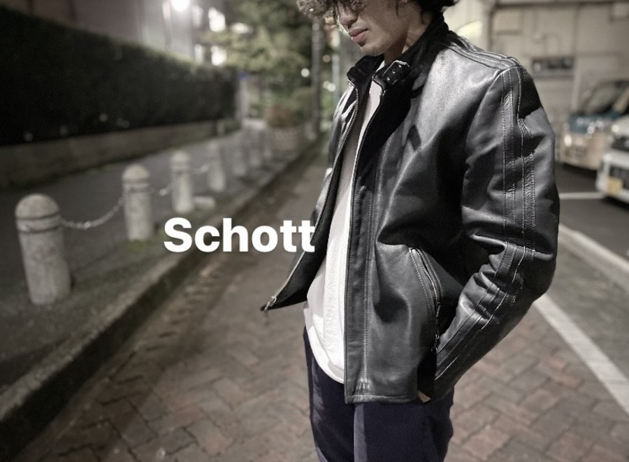 アメカジブランド【Schott/ショット】よりUSA製ライナー付レザー