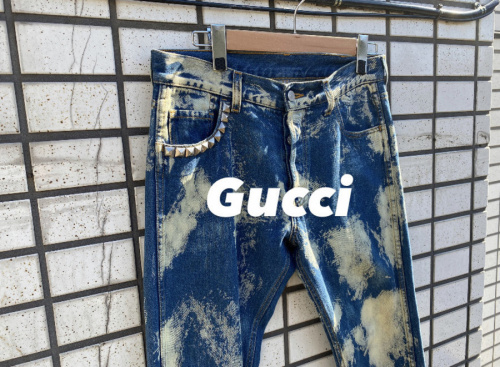 【GUCCI/グッチ】より17S/S スタッズブリーチデニムパンツが入荷