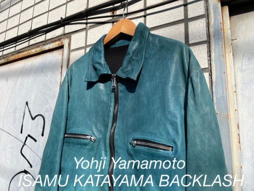 【Yohji Yamamoto xx ISAMU KATAYAMA BACKLASH】より19S/S 