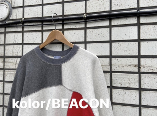 【kolor BEACON/カラー ビーコン】より19A/W パッチワーク