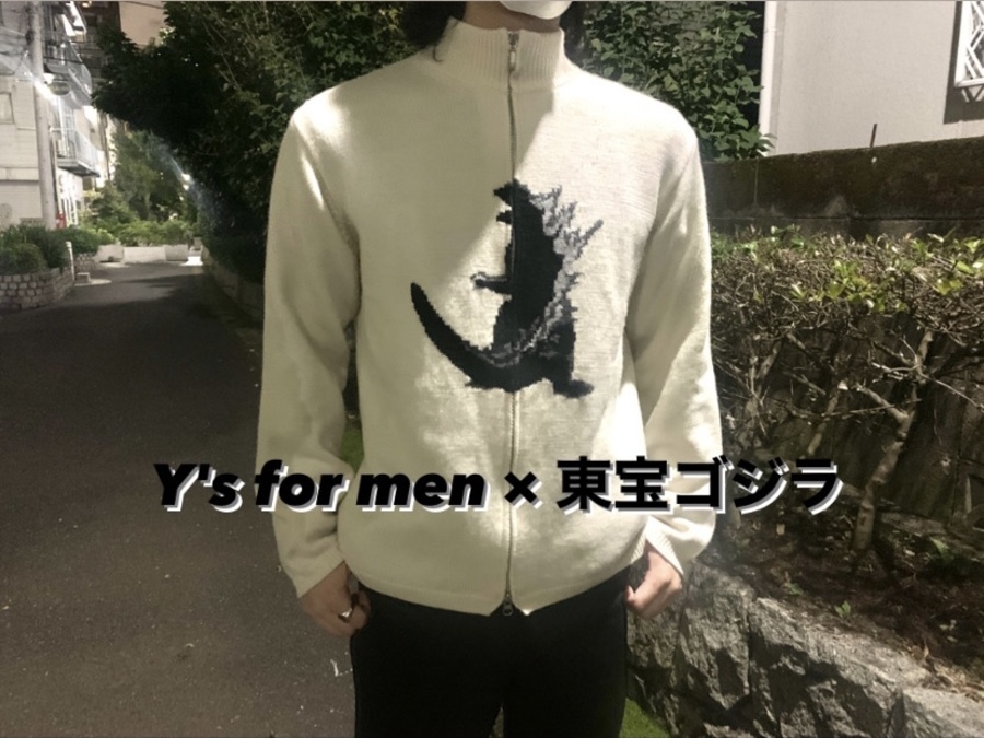 保存版】 激レア Y's for men × 東宝 ゴジラ ニット ヨウジヤマモト