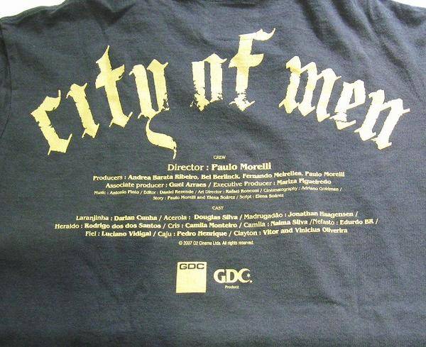 GDC 映画 CITY OF MEN コラボ Ｔシャツ  入荷!![2009.06.20発行]｜トレファクスタイル高円寺店｜洋服・古着の買取と販売の専門店｜トレジャーファクトリー（トレファク）のファッションリユース