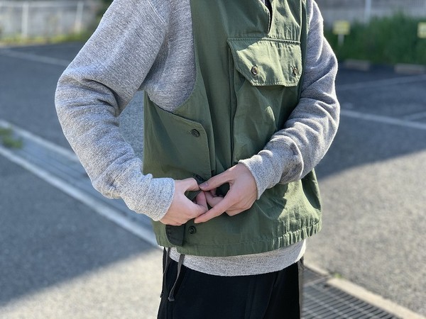 Engineered Garments/エンジニアードガーメンツ】20SS『Cover Vest -Cotton  Ripstop-』最速入荷です。[2020.04.05発行]｜トレファクスタイル堺北花田店｜洋服・古着の買取と販売の専門店｜トレジャーファクトリー（トレファク）のファッションリユース