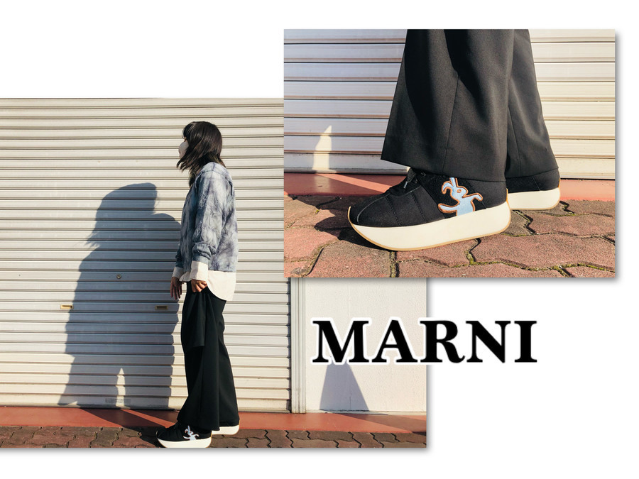 19SS】MARNI (マルニ) Big Foot 厚底スニーカー Dance Bunn Collection