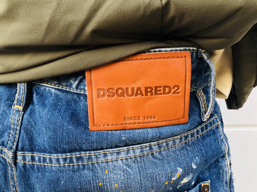 20SS】DSQUARED2 (ディースクエアード) ペイントクラッシュ加工デニム