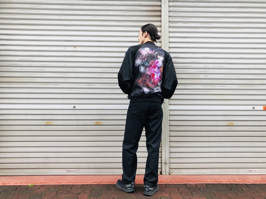 LAD MUSICIAN (ラッドミュージシャン) R/C SATIN REVERSIBLE BLOUSON