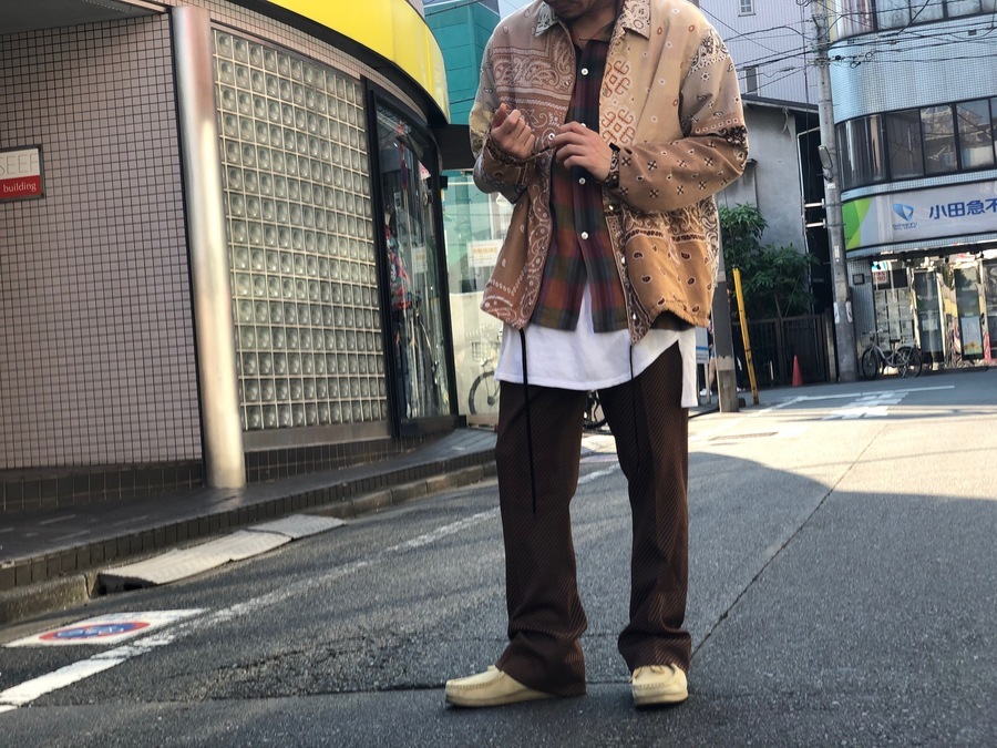 OLDPARK/オールドパーク】よりBANDANA COACH JACKET 入荷のお知らせ！【OP-319】[2020.08.15発行]｜トレファクスタイル下北沢店｜洋服・古着の買取と販売の専門店｜トレジャーファクトリー（トレファク）のファッションリユース