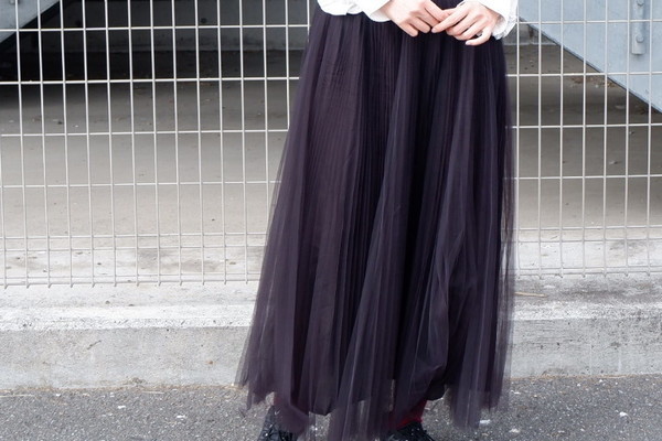 普通AP STUDIO チュールスカート - ひざ丈スカート