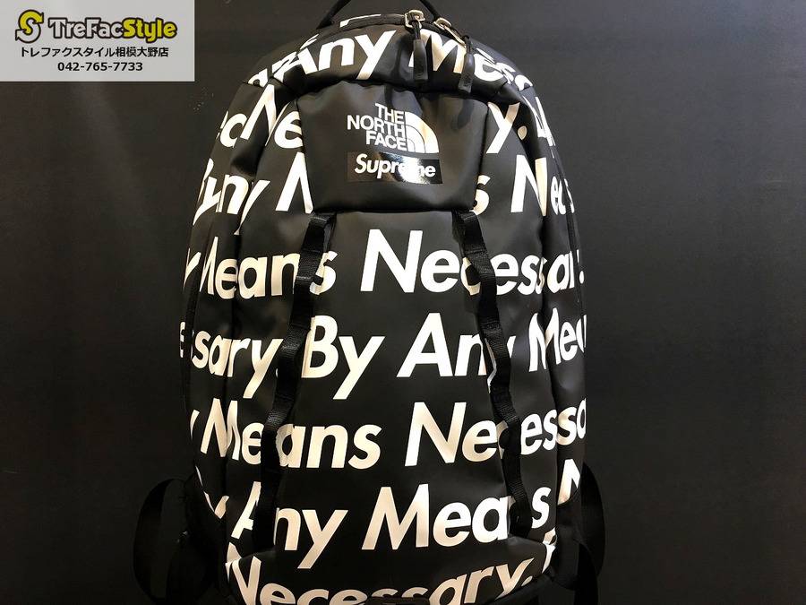 supreme×NORTH FACE、、”By Any Means Necessary”なバッグ入荷