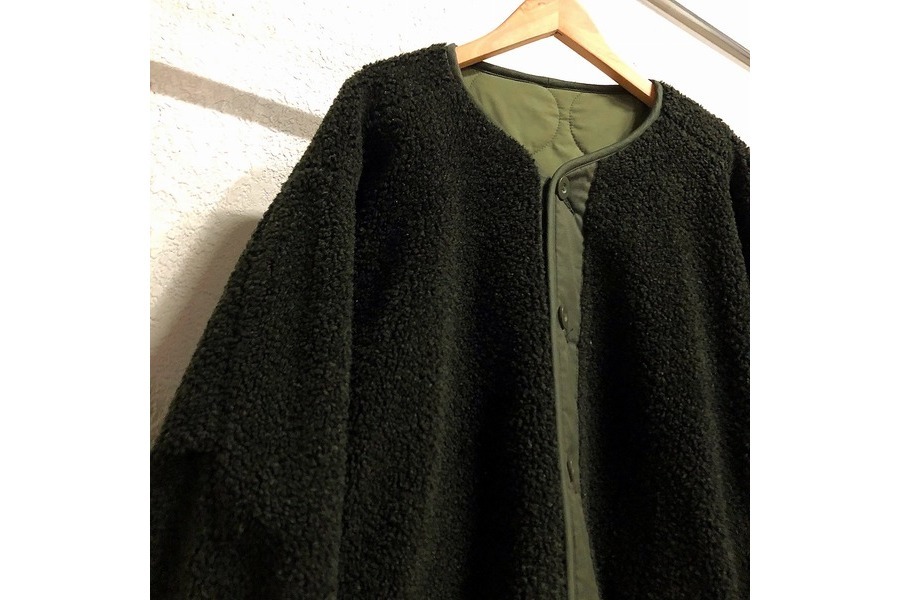 CLANE/クラネ】REVERSIBLE MILITARY BOA JACKET 印象が変わる1着