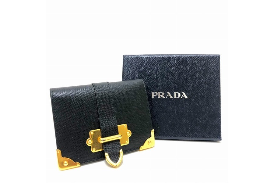 PRADA/プラダ】よりSAFFIANO CAHIER LEATHER WALLET入荷しました