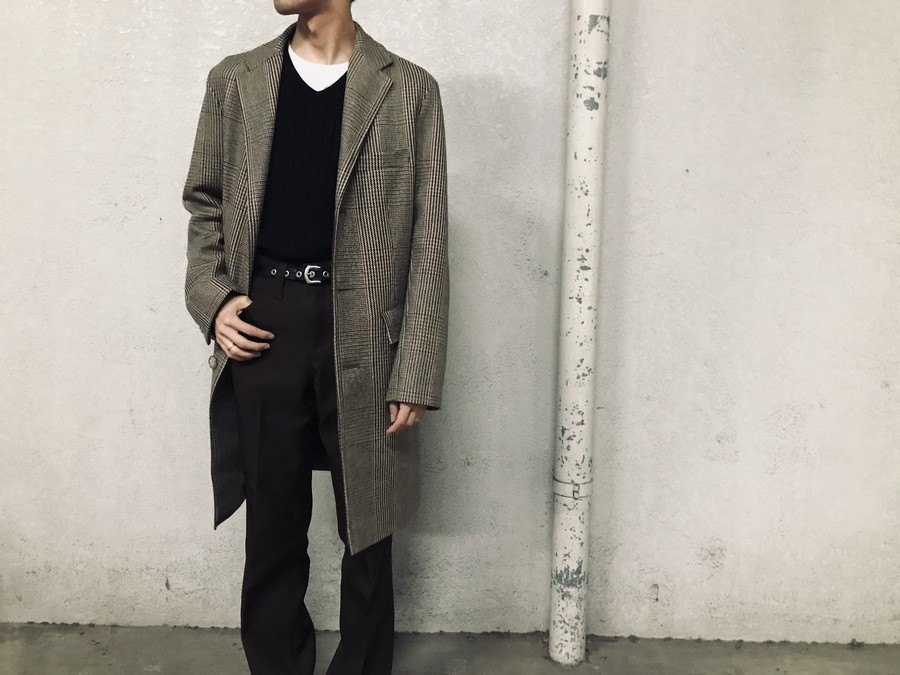 MACKINTOSH/マッキントッシュ】よりグレンチェックチェスターコートが