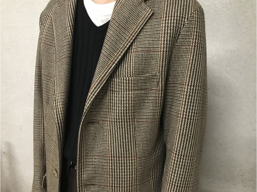 MACKINTOSH/マッキントッシュ】よりグレンチェックチェスターコートが