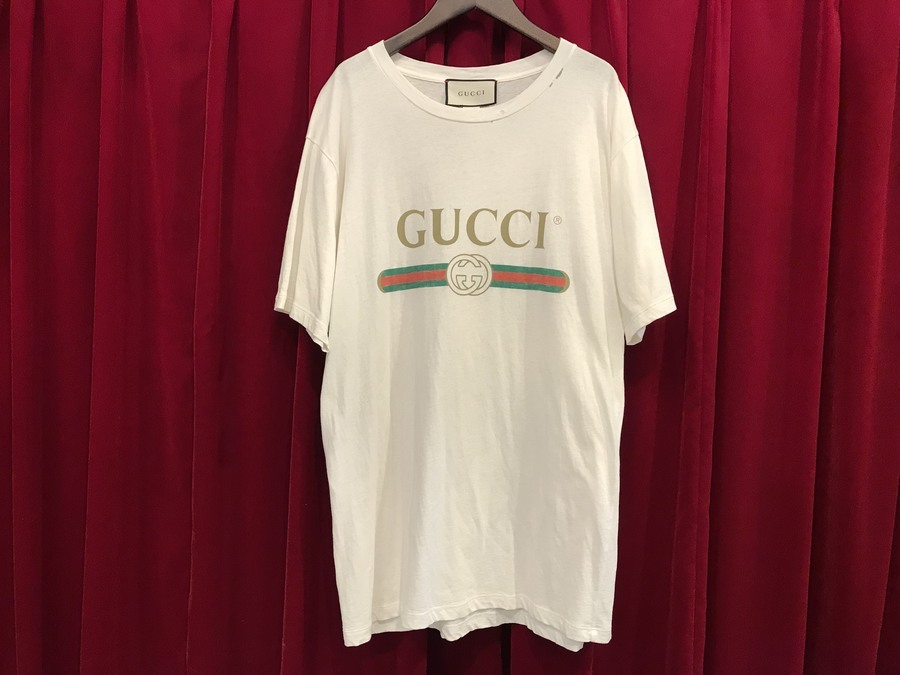 GUCCI / グッチ】よりヴィンテージロゴプリントTシャツが買取入荷致し