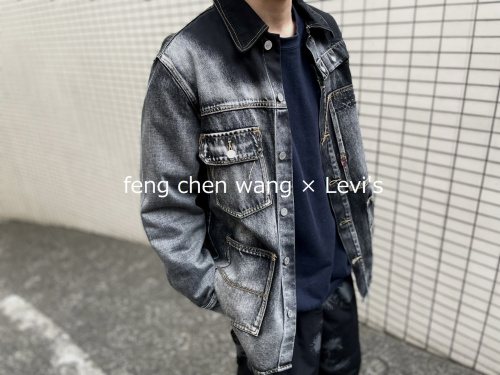 feng chen wang × Levi's/フェン・チェン・ワン × リーバイス】よりオーバーサイズデニム ジャケットのご紹介。[2023.03.07発行]｜トレファクスタイル相模大野店｜洋服・古着の買取と販売の専門店｜トレジャーファクトリー（トレファク）のファッションリユース