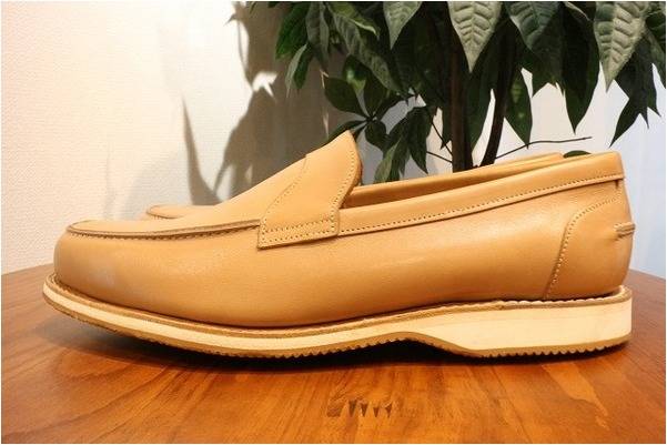 JOHN LOBB TOBASO ライトベージュ ローファー 9.5E 靴 デッキシューズ