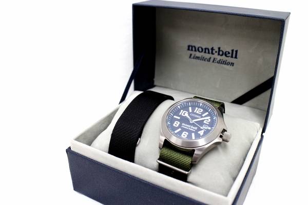 限定550本！CITIZEN×mont-bell Limited Edition PROMASTER堂々入荷