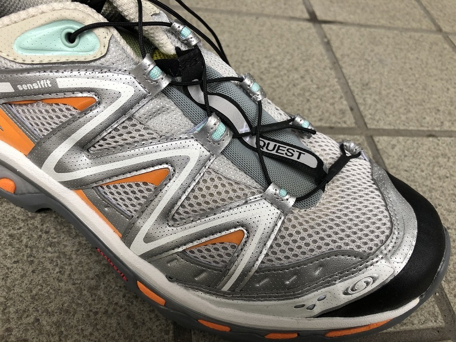 送料＆加工料込 Salomon broken armコラボスニーカー 24.5センチ