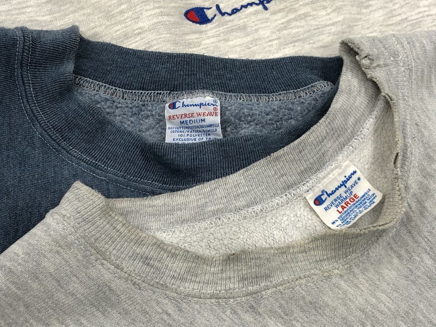 ヴィンテージ Champion/チャンピオンよりリバースウィーブが複数買取