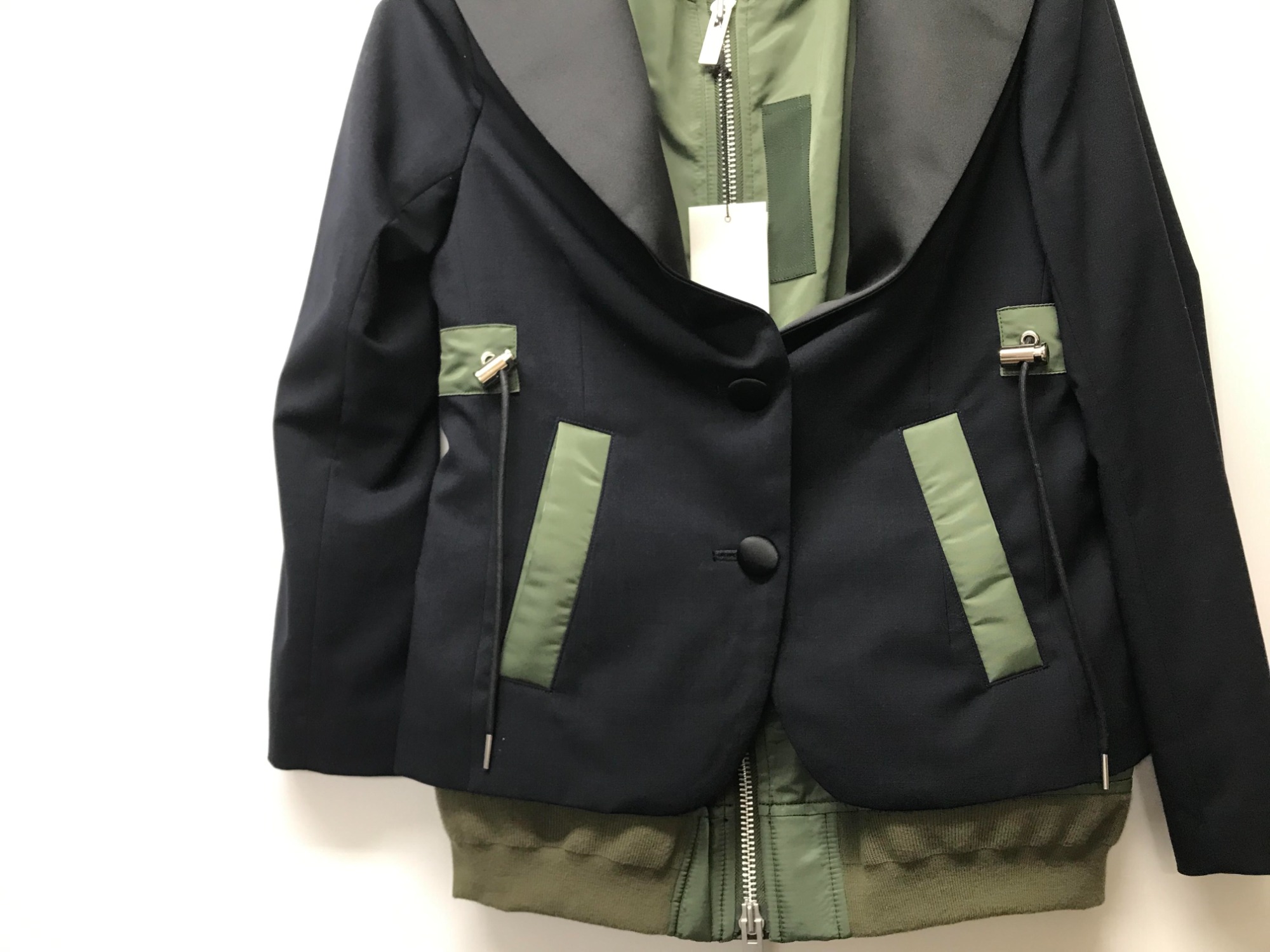 うのにもお得な情報満載！ sacai ジャケット スーツミックス フライト ...