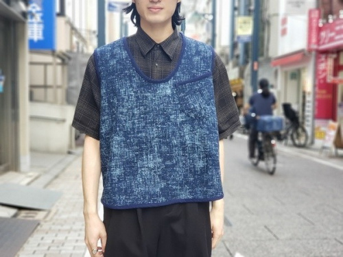 Porter Classic ポータークラシック PEELED CLOTH PULLOVER VEST