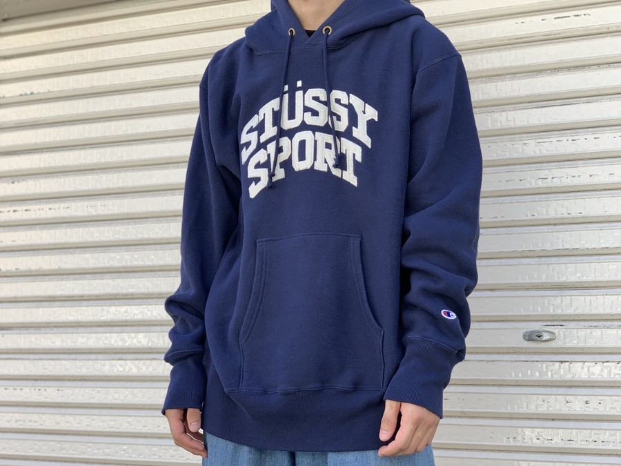 stussy champion オファー パーカー 通販