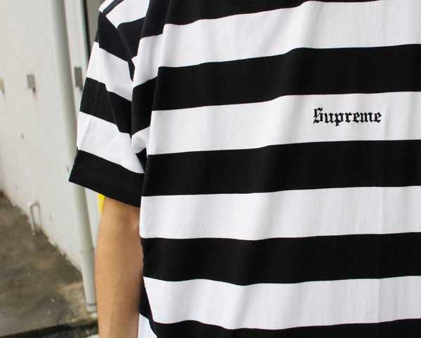 Supreme．．．Old English Striped Top．．．[2015.07.04発行]｜トレ ...