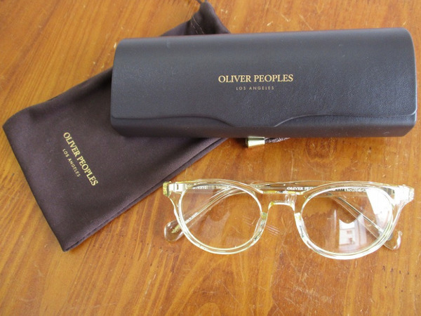 OLIVER PEOPLES for TAKAHIROMIYASHITA THE SoloIst伊達眼鏡のご紹介 ...