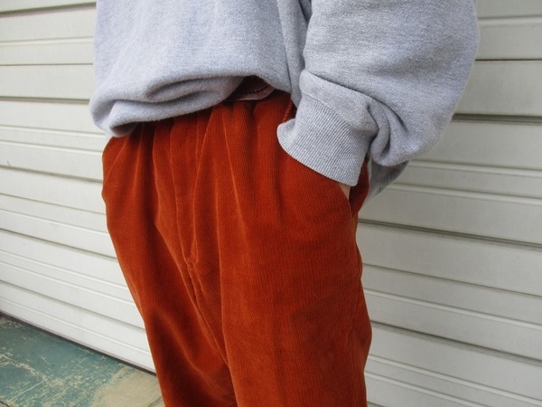 AURALEE（オーラリー）】WASHED CORDUROY SLACKSが入荷致しました