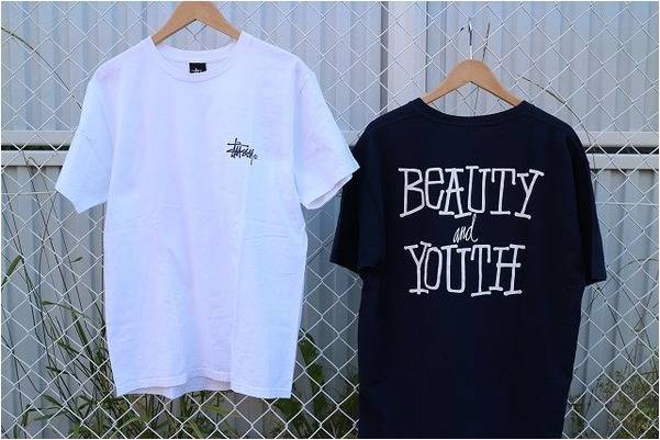 ストリート好き必見。stussy×BEAYTY&YOUTH コラボＴシャツ入荷。【横浜