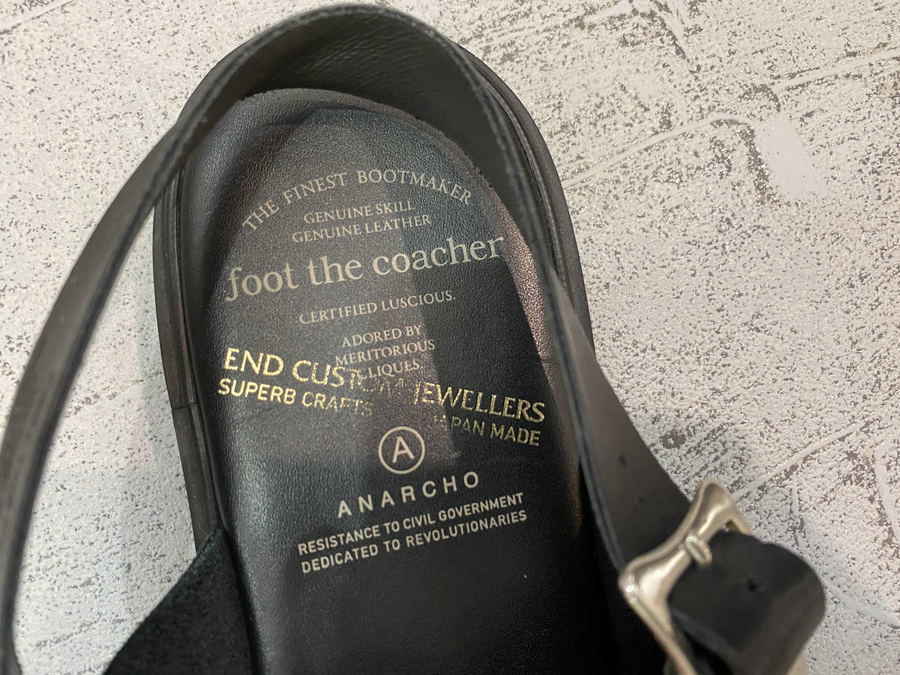 foot the coacher×END CUSTOM JEWELLERS／フットザコーチャー×エンド