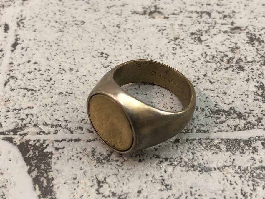 Maison martin discount margiela brass ring