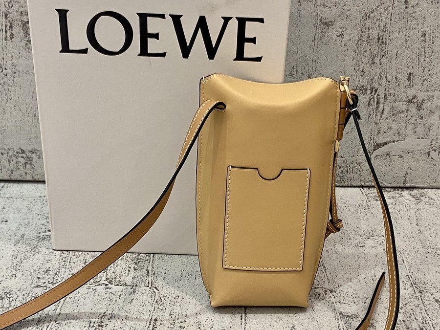 買取強化ブランド【LOEWE／ロエベ】ゲートポケットショルダーバッグ