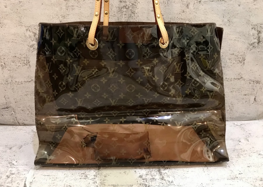 LOUIS VUITTON ／ルイ ヴィトン】モノグラムビニールトートバッグ