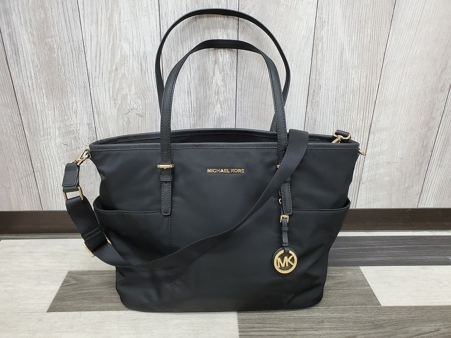 Michael kors connie large diaper bag sale