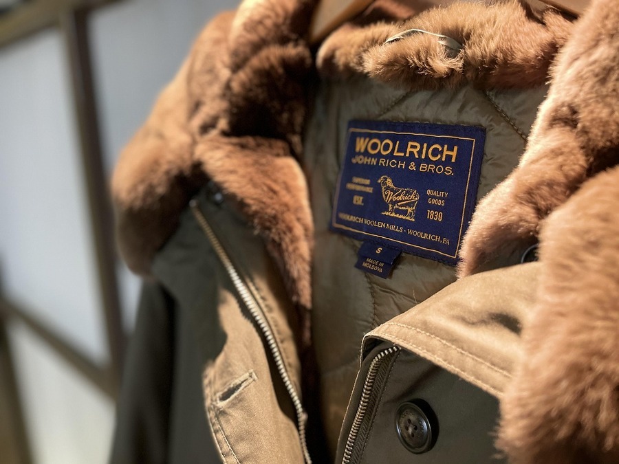 WOOL RICH ウールリッチ ラビットファー付モッズコート - www.onkajans.com