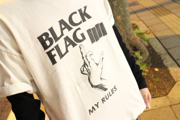 ヴィンテージバンドTEE/BLACK FLAG 入荷です！[2016.04.05発行]｜トレ