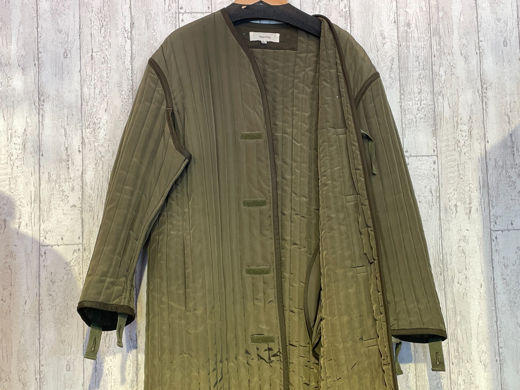 TODAYFUL/トゥデイフル】よりQuilting Liner Coatキルティングライナー