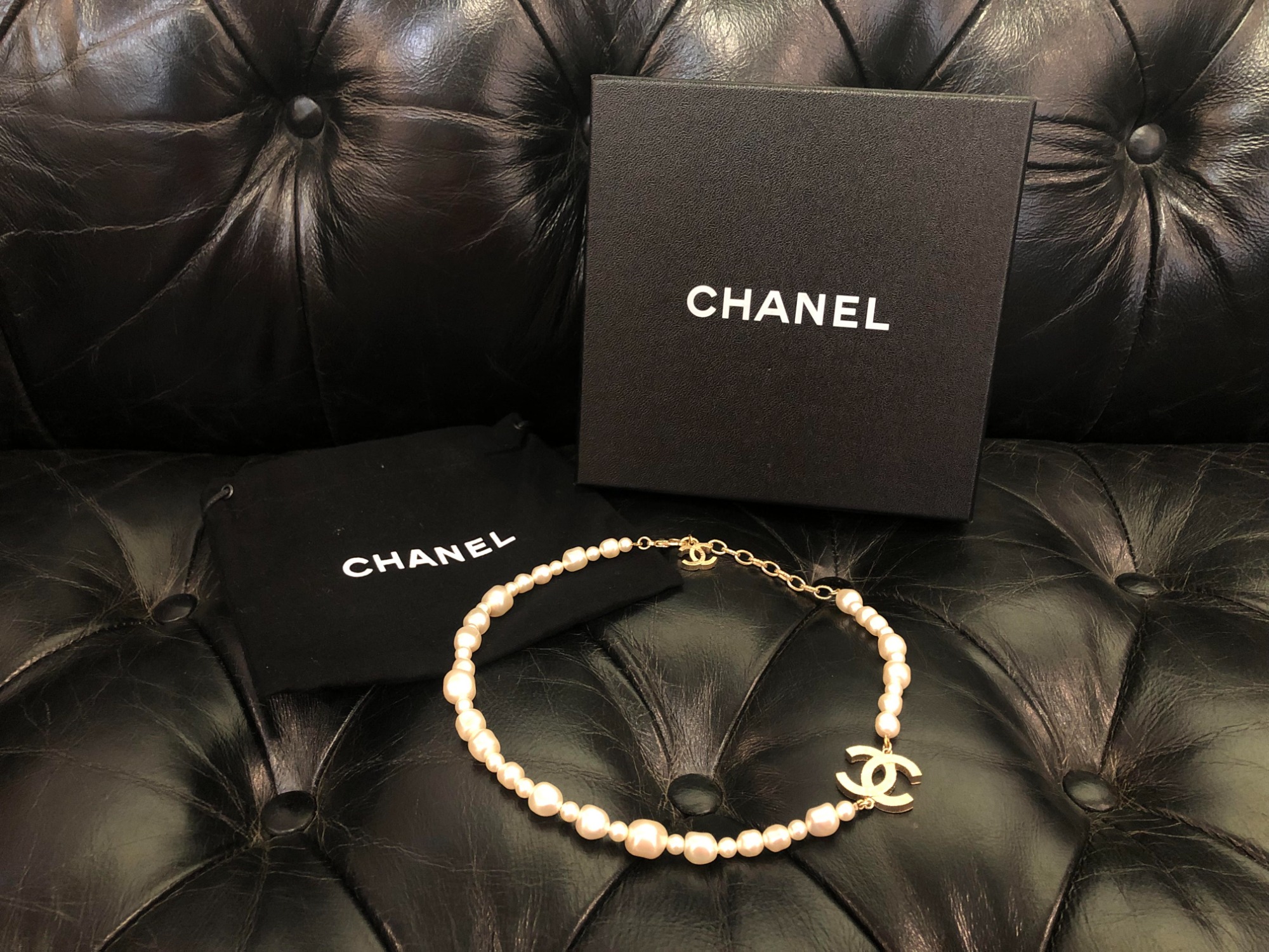 シャネル CHANEL イミテーションパール ネックレス - ネックレス