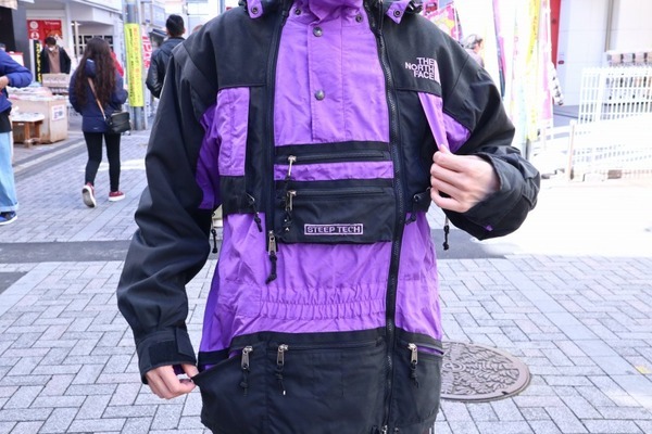 THE NORTH FACE／ザノースフェイス】より90's STEEP TECH アノラック