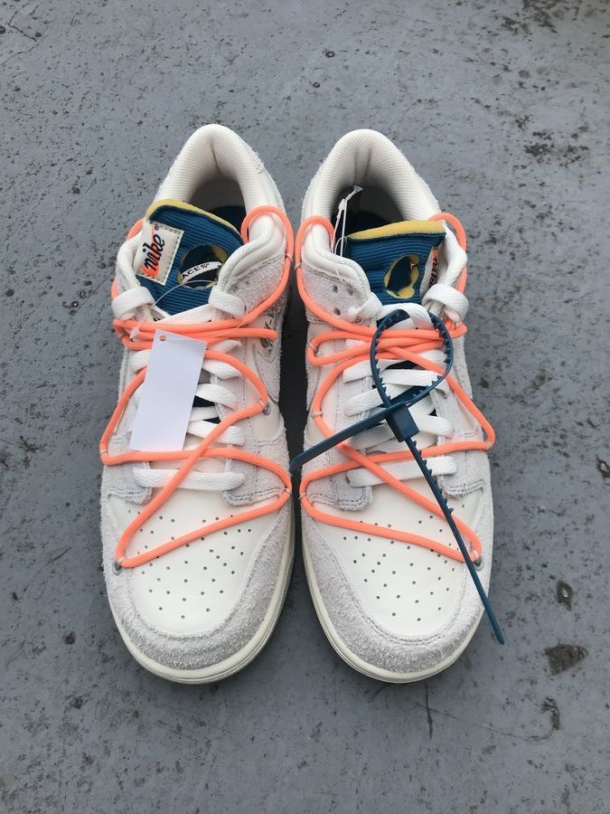 off-white NIKE DUNK LOW LOT 1/50 28cm - スニーカー