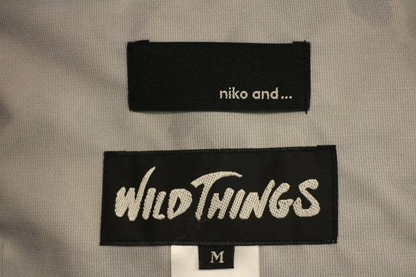 WILD THINGS(ワイルドシングス)niko and...別注 アラノックパーカー