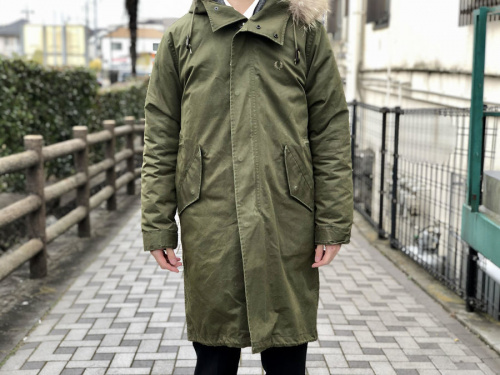 FRED PERRY/フレッドペリー】よりFISHTAIL PARKA が買取入荷致しました。[2021.01.14発行]｜トレファクスタイル小手指店｜洋服・古着の買取と販売の専門店｜トレジャーファクトリー（トレファク）のファッションリユース